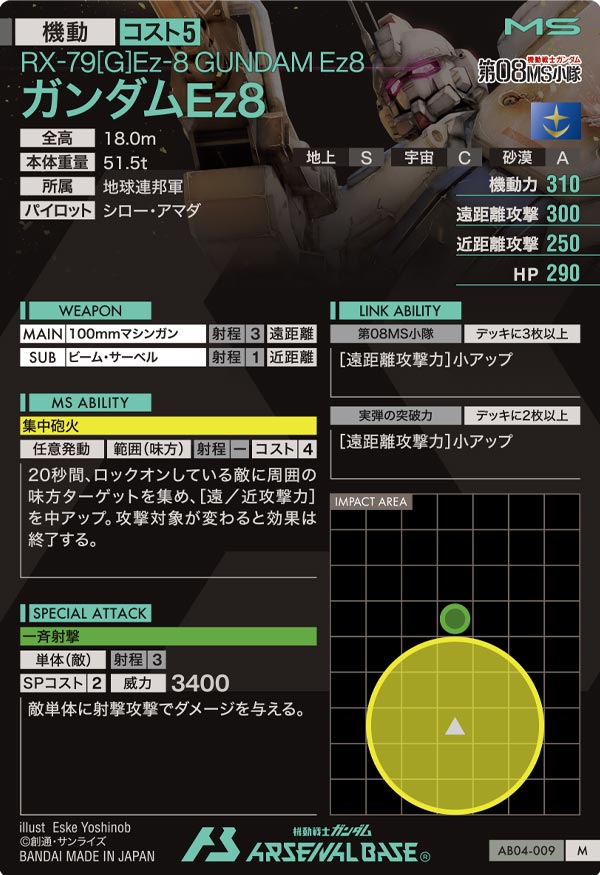 ガンダムEz8（AB04-009）［M］