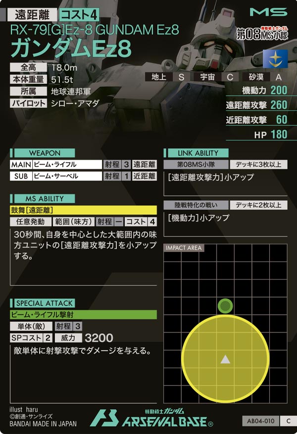 ガンダムEz8（AB04-010）［C］