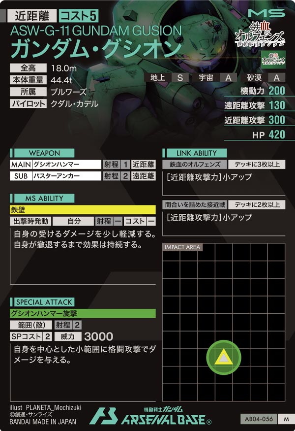 ガンダム・グシオン（AB04-056）［M］