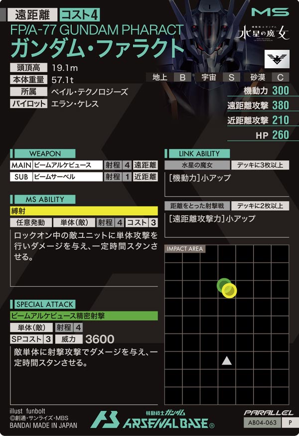 ガンダム・ファラクト（AB04-063）［P / PARALLEL］