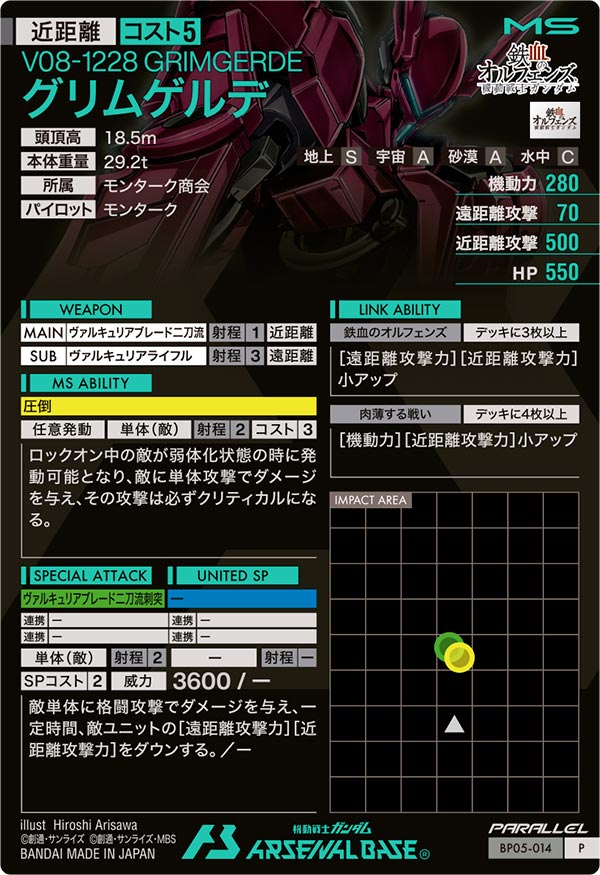 グリムゲルデ（BP05-014）［P / PARALLEL］
