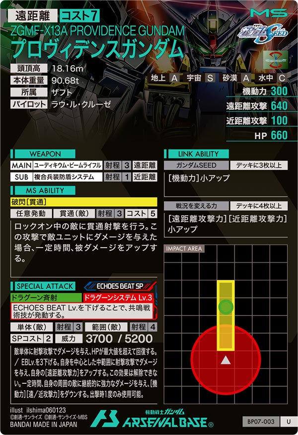プロヴィデンスガンダム（BP07-003）［U］