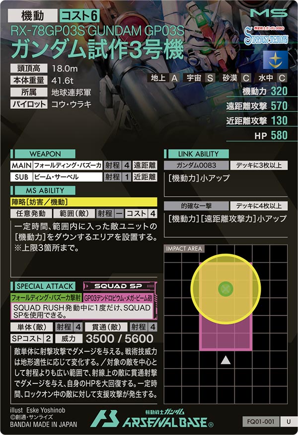 ガンダム試作3号機（FQ01-001）［U］
