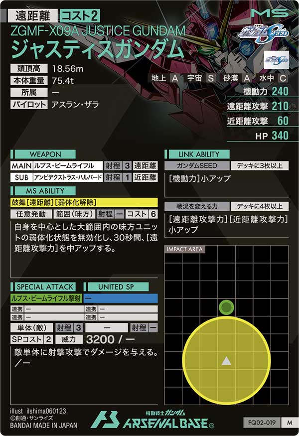 ジャスティスガンダム（FQ02-019）［M］