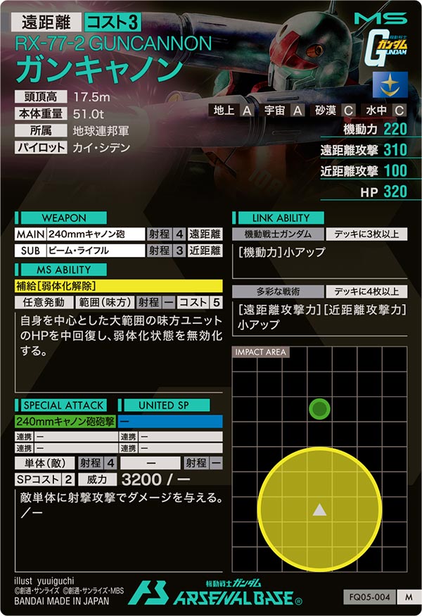 ガンキャノン（FQ05-004）［M］