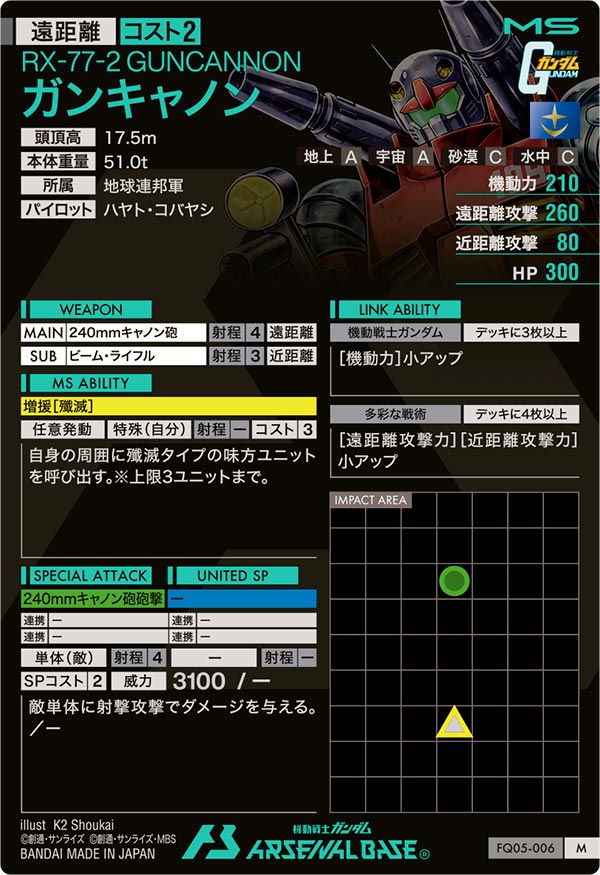 ガンキャノン（FQ05-006）［M］