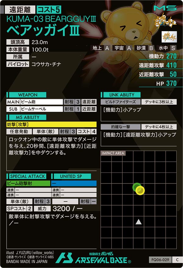 ベアッガイⅢ（FQ06-029）［C］