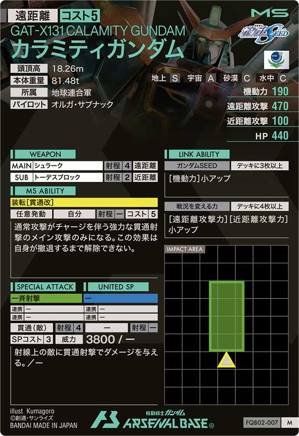 カラミティガンダム（FQB02-007）［M］
