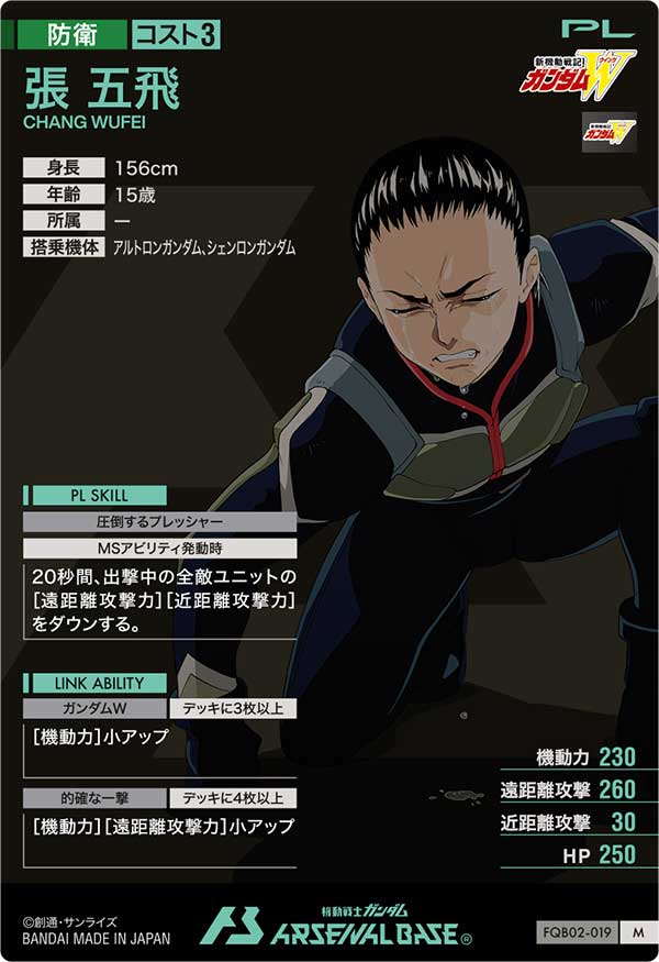 張 五飛（FQB02-019）［M］
