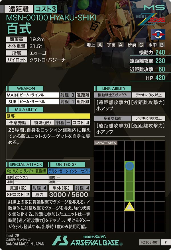百式（FQB03-001）［P］