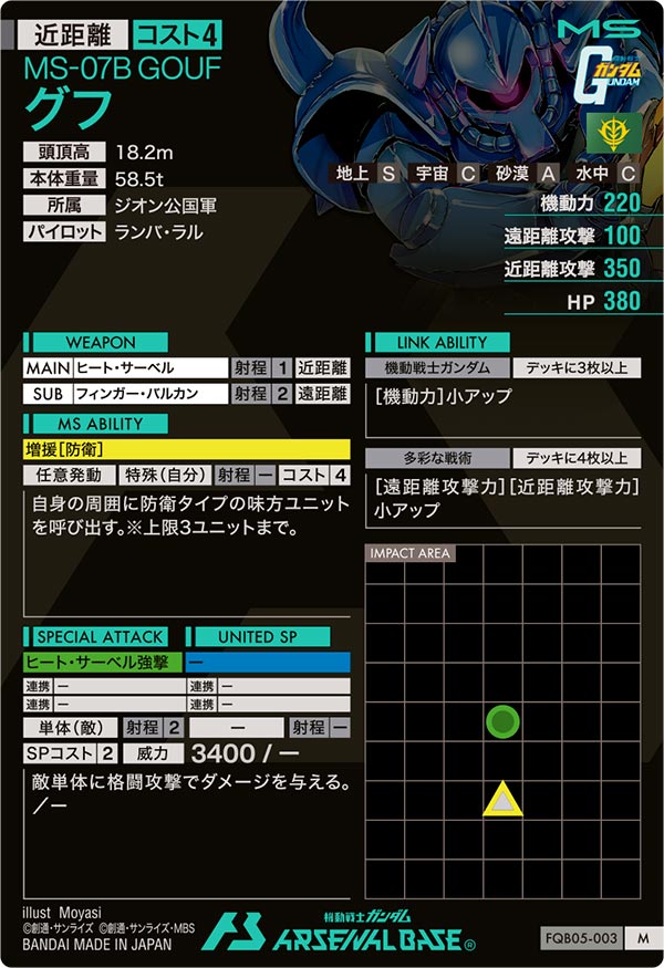 グフ（FQB05-003）［M］