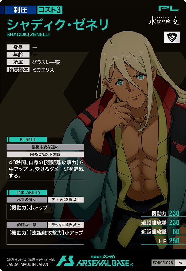 シャディク・ゼネリ（FQB05-028）［M］