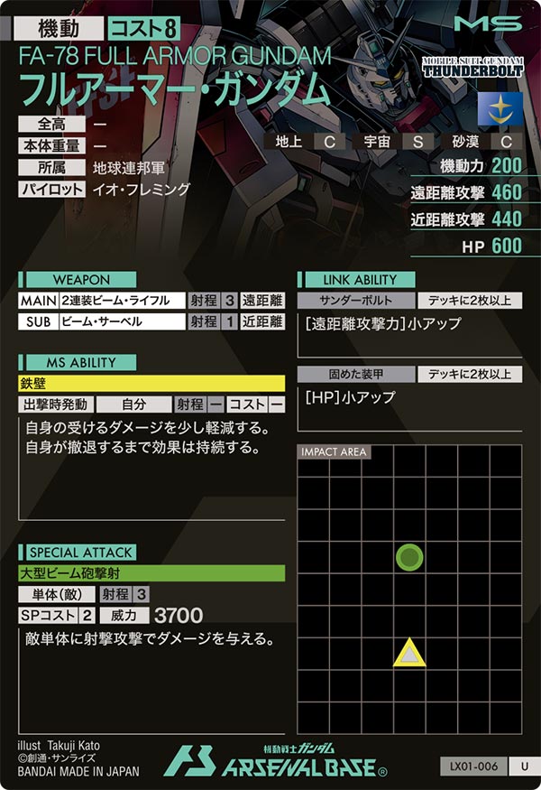 フルアーマー・ガンダム（LX01-006）［U］