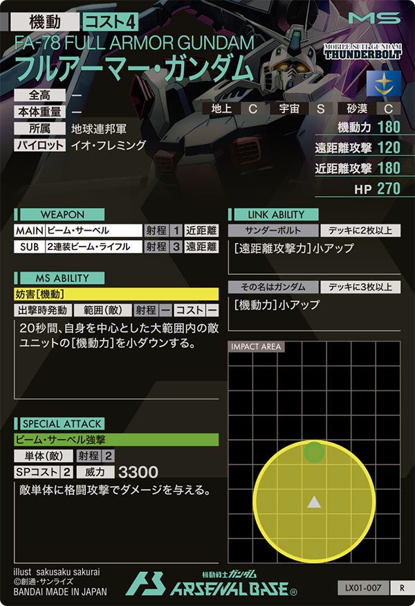 フルアーマー・ガンダム（LX01-007）［R］
