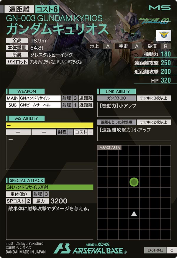 ガンダムキュリオス（LX01-045）［C］