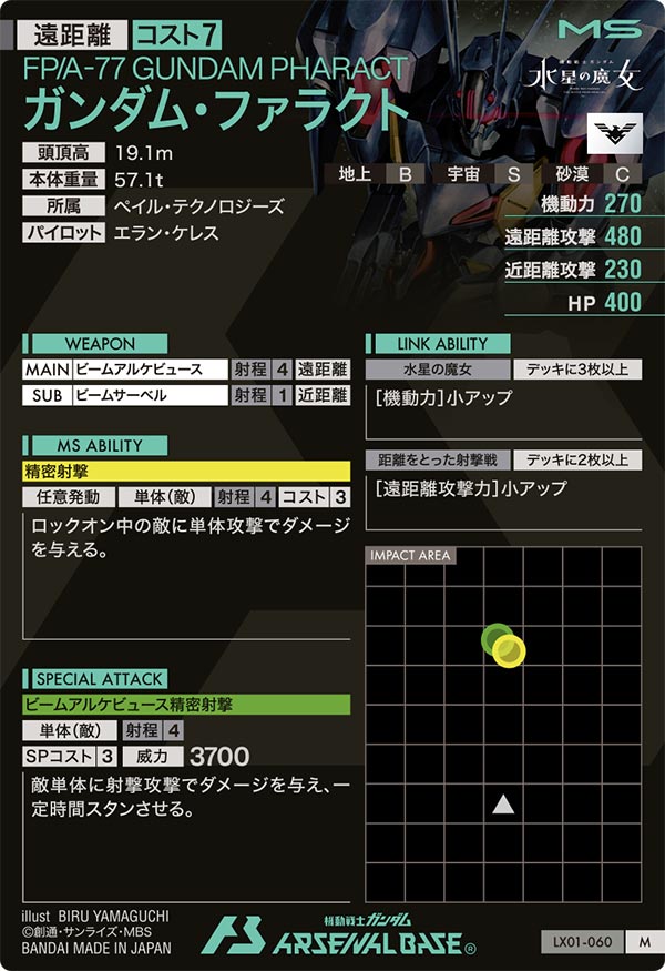 ガンダム・ファラクト（LX01-060）［M］