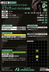 ズゴック(シャア・アズナブル専用機)（LX02-005）［U / PARALLEL］