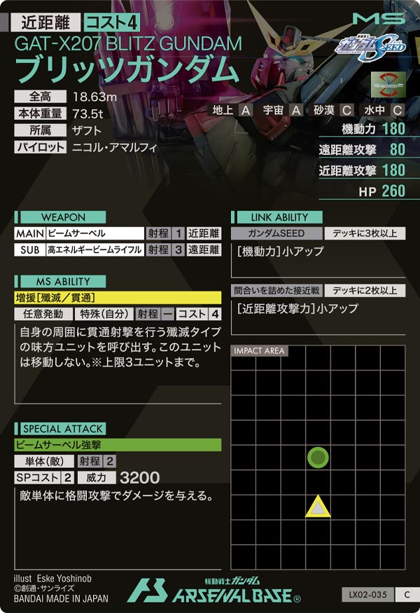 ブリッツガンダム（LX02-035）［C］