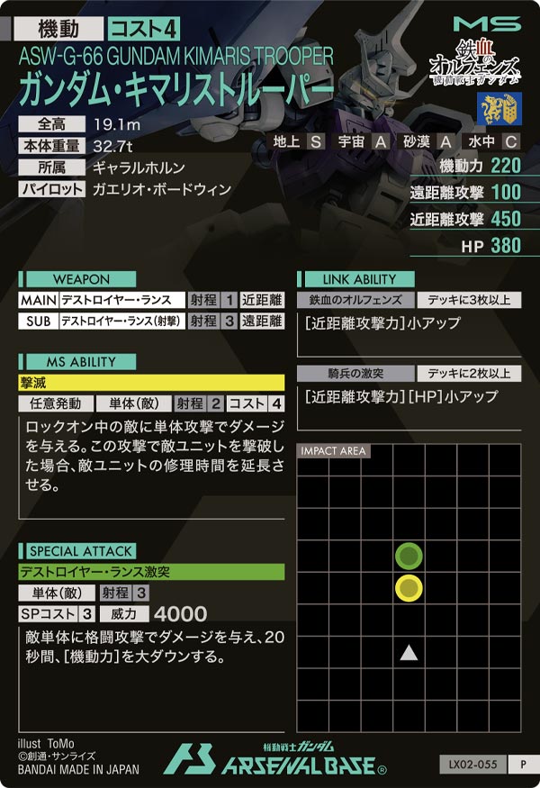 ガンダム・キマリストルーパー（LX02-055）［P］