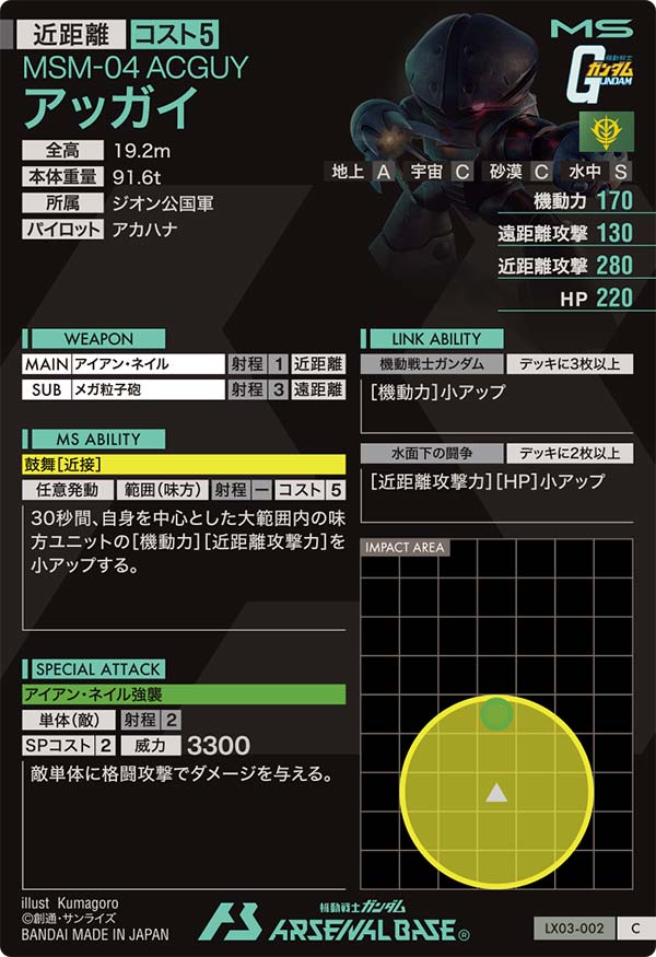 アッガイ（LX03-002）［C］