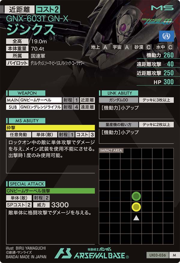 ジンクス（LX03-036）［M］