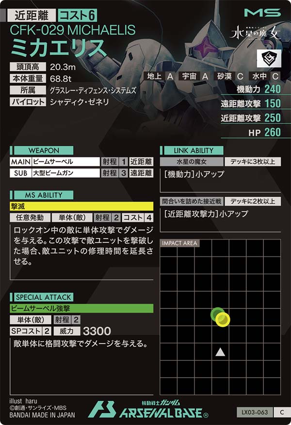 ミカエリス（LX03-063）［C］