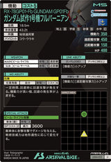 ガンダム試作1号機フルバーニアン（LX04-015）［U / PARALLEL］