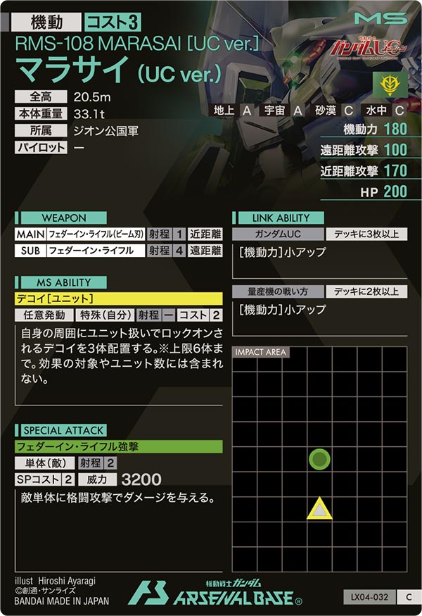 マラサイ (UC ver.)（LX04-032）［C］