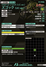 ズゴック (UC ver.)（LX04-033）［C］