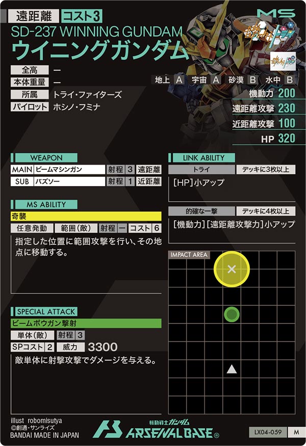 ウイニングガンダム（LX04-059）［M］