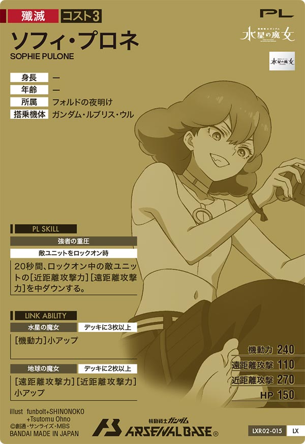 ソフィ・プロネ（LXR02-015）［LX］