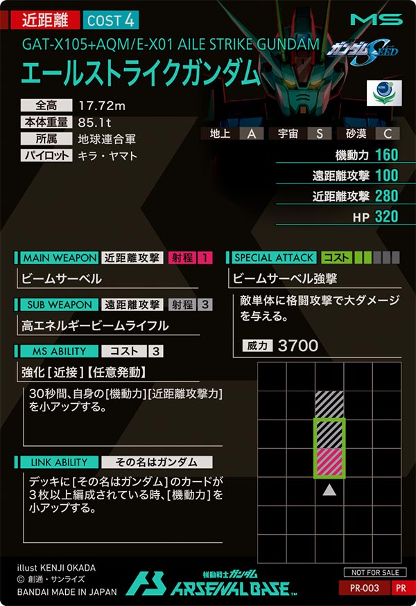エールストライクガンダム（PR-003）［PR］