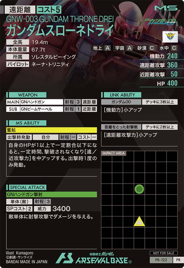ガンダムスローネドライ（PR-122）［PR］