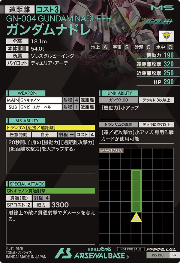 ガンダムナドレ（PR-130）［PR / PARALLEL］