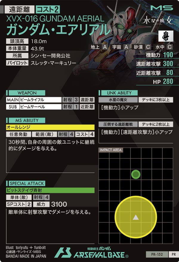 ガンダム・エアリアル（PR-152）［PR］