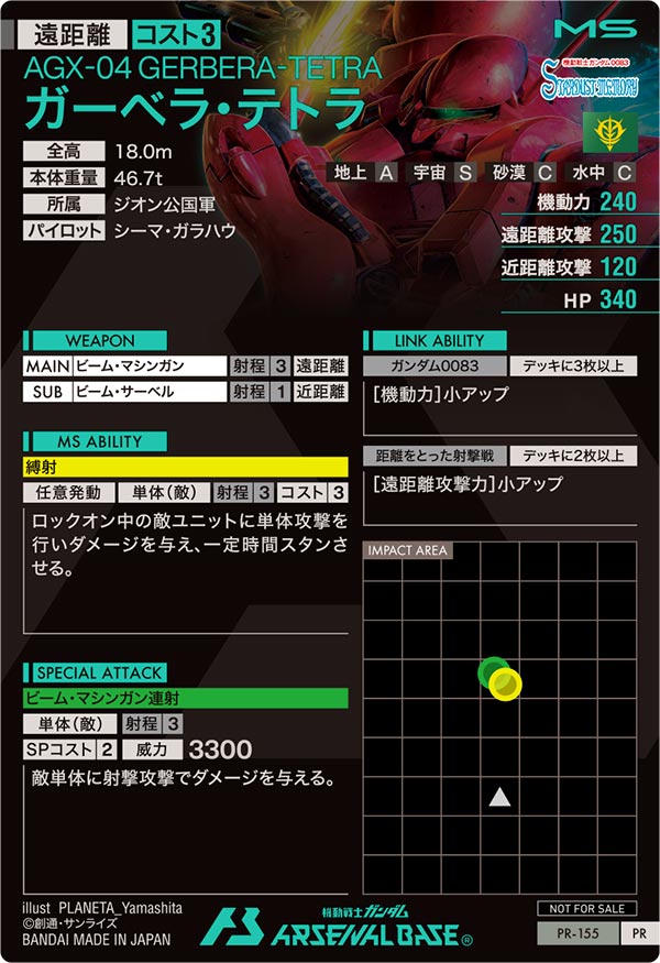 ガーベラ・テトラ（PR-155）［PR］