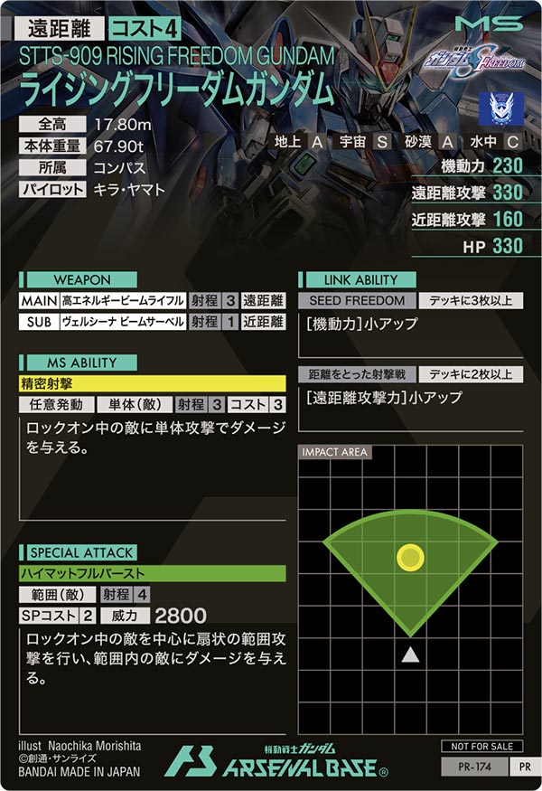 ライジングフリーダムガンダム（PR-174）［PR］