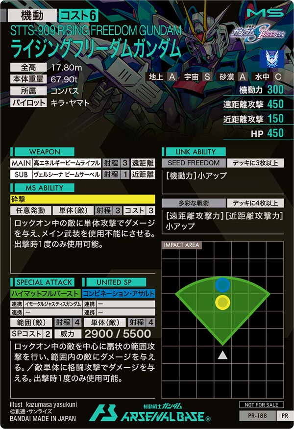 ライジングフリーダムガンダム（PR-188）［PR］