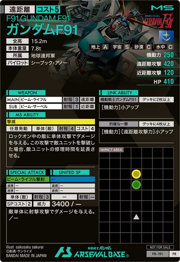 ガンダムF91（PR-191）［PR］