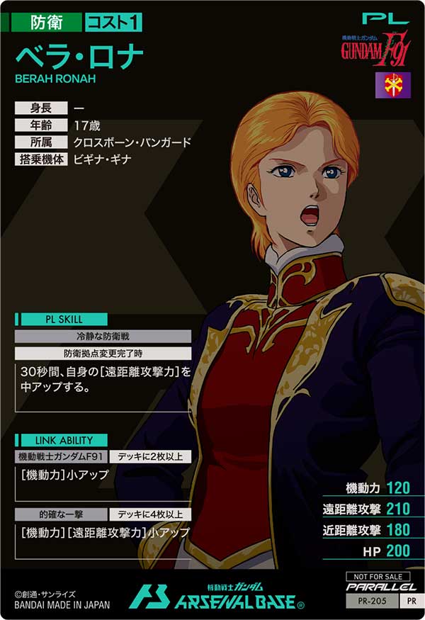 ベラ・ロナ（PR-205）［PR / PARALLEL］