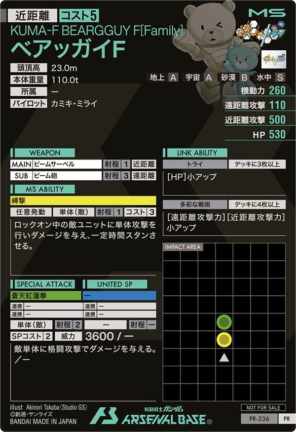 ベアッガイF（PR-236）［PR］