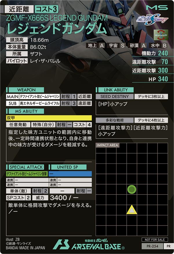 レジェンドガンダム（PR-254）［PR］