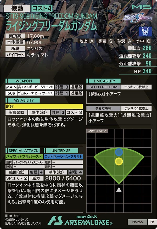 ライジングフリーダムガンダム（PR-266）［PR］