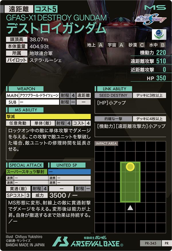デストロイガンダム（PR-345）［PR］