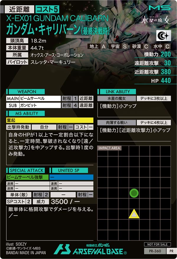 ガンダム・キャリバーン(最終決戦時)（PR-360）［PR］