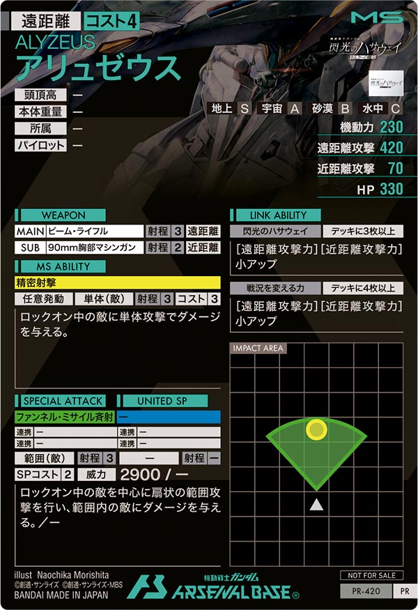 アリュゼウス（PR-420）［PR］