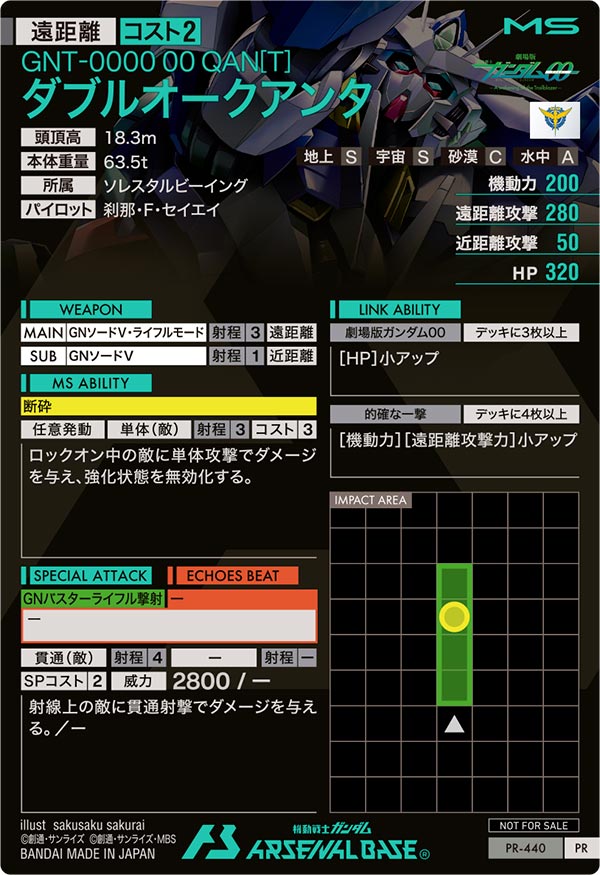 ダブルオークアンタ（PR-440）［PR］
