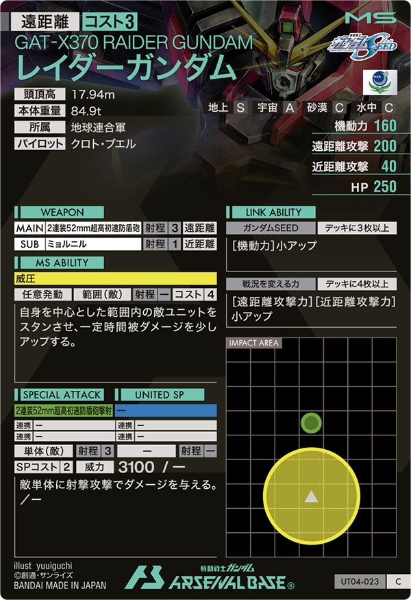 レイダーガンダム（UT04-023）［C］