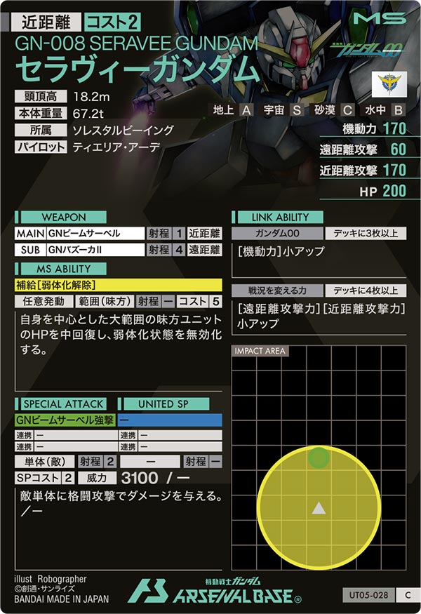 セラヴィーガンダム（UT05-028）［C］