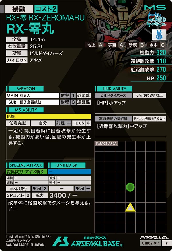RX-零丸（UTB02-014）［P / PARALLEL］